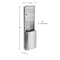 Alpine Industries 56 in. Stainless Steel Multi-Fold/C-Fold Paper Towel Dispenser with 12 Gal. Waste Receptacle Combo ALP492-MK - alternate 10